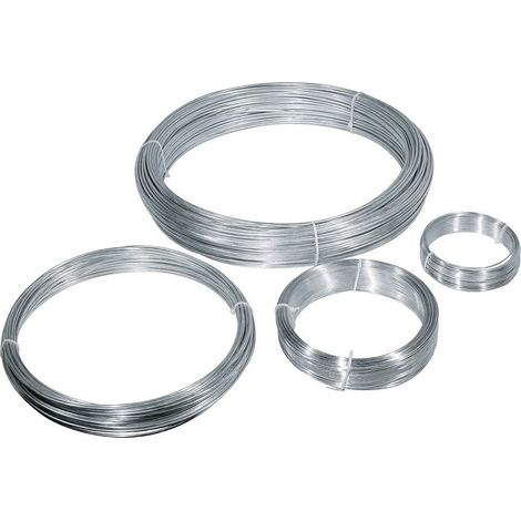 MATASSA ZINCATA FILO DI FERRO ZINCATO DIAMETRO 1,4mm/2.7mmX100mt VERDELOOK, " 2.7 mm " (1/2)