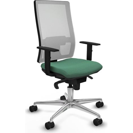 Piqueras et Crespo 1D086N0 Chaise de bureau vert émeraude (1/2)