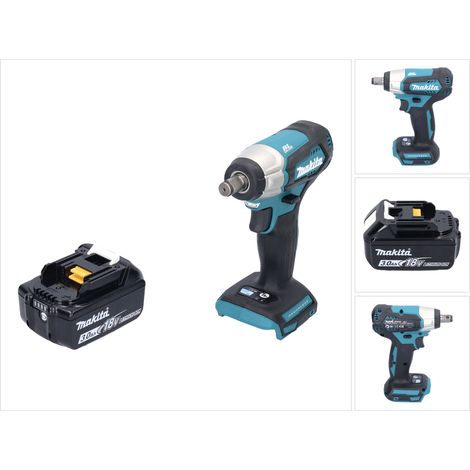 Llave de impacto sin cable Makita DTW 181 F1 18 V 210 Nm 1/2" sin escobillas + 1x batería recargable 3,0 Ah - sin cargador