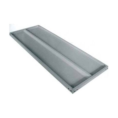 Ripiano unificato rinforzato Prometal 40x80 cm per scaffale versione a bullone colore grigio