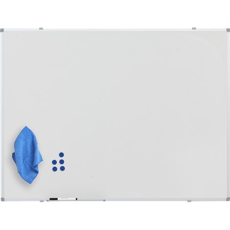 eurokraft basic 721141 Kit tableau blanc avec accessoires