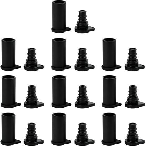10 Pairs of Solar Connector Caps, Waterproof Silicone 2.6x1.8cm, Dustproof Photovoltaic Panel, Tool-Free Installation (1/5)