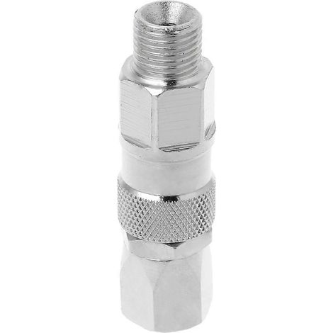 Tuyau de pistolet à peinture sans air en acier inoxydable 1/4" avec joint pivotant pour pistolets à peinture (1/5)
