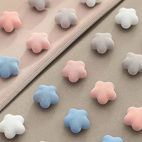 Bettbezug-Clips: 16 pilzförmige Bettbezug-Clips, ein Schlüssel zum Entriegeln der Clips, rutschfeste Clips zum Halten des Bettbezugs