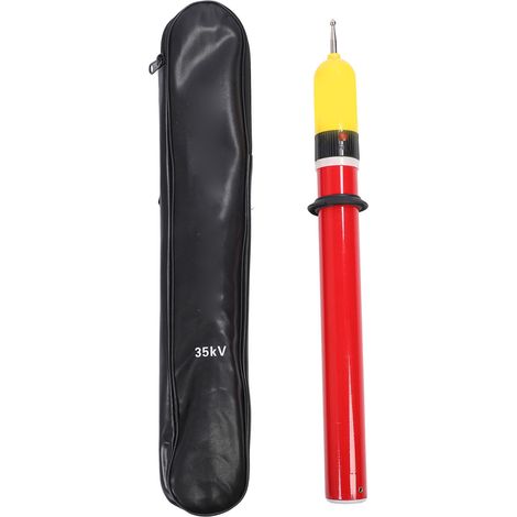 Stylo testeur de tension 35KV extensible avec contrôle automatique et signaux sonores lumineux (1/5)