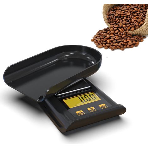 Balance de cuisine numérique - pour voyage d'affaires - ultra-portable et léger, ultra-portable, légèreté exceptionnelle, écran LCD rétroéclairé (1/5)