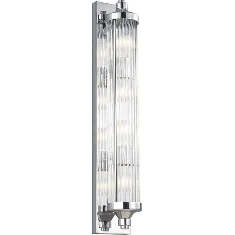 [NEUWERTIG] B-Ware Elstead Wandleuchte Wandlampe G9 LED Paulson Chrom Badezimmerleuchte IP44 Lampe (1/2)