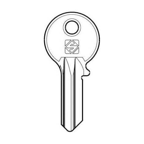 10 x SILCA CB81 CHIAVE PROFILO ACCIAIO