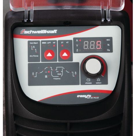 Schweißkraft WIG-Inverter EASY-TIG 201 DC PULSE, 1074020