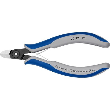 Pince coupante de côté pour l’électronique de précision, 79 22 125 (1/5)