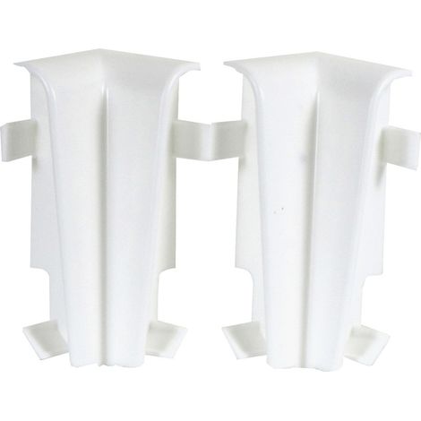 Neuhofer Inneneck für Fußleiste 6 x 2,8 x 2,8 cm weiß Sockelleisten & Fußleisten (1/3)