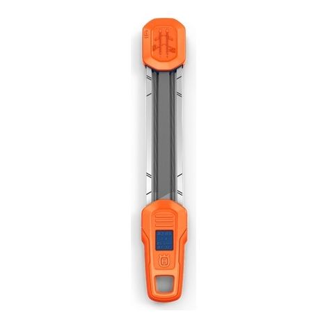 Guide d’affûtage 2-en-1 pour tronçonneuse – Affûtage gouges et profondeur – Repères de couleur pour précision – Pour chaînes Husqvarna C85 .325