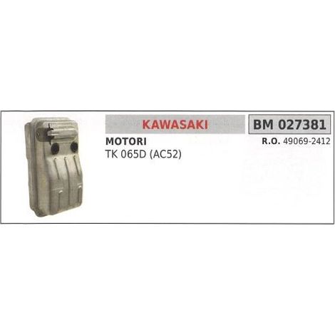 Marmitta KAWASAKI tagliasiepe TK 065D  AC52 027381