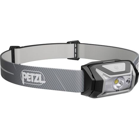 PETZL - LAMPE FRONTALE TIKKA CORE - TROIS NIVEAUX D'ÉCLAIRAGE BLANC, NOIRE, 350 LUMENS E067AB00