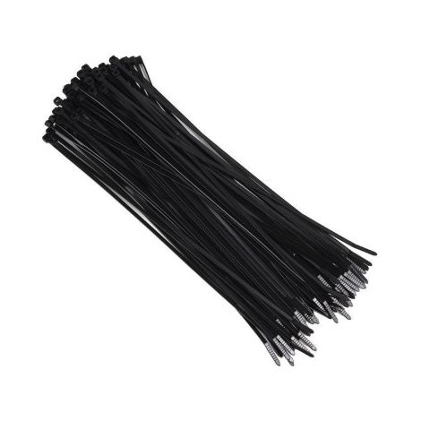 Bridas de Nylon 4.8 x 300 mm (100 Unidades - Negra)