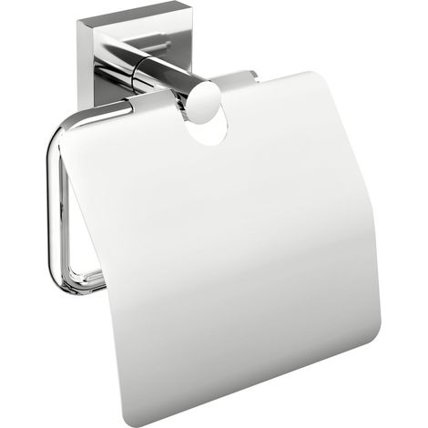 tesa Toilettenpapierhalter Ekkro mit Deckel chrom Toilettenpapierhalter (1/5)