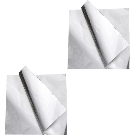 Blatt Papiereinlagen für Heißluftfritteuse aus Aluminumfolie