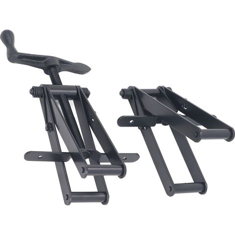 Système de fixation d'angle pour panneaux en bois en alliage d'aluminium avec pince de décompression à 4 voies - Kit de supports pour le travail du bois (1/5)