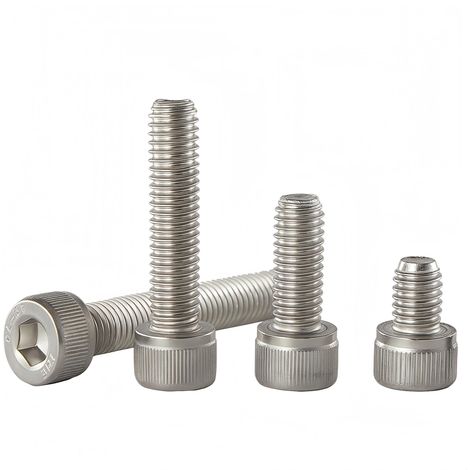 Vis tête cylindrique six pans creux M5x0,8 x20mm, acier inox 304 A2‑70, finition brillante, entièrement filetée, antirouille‑anticorrosion, auto‑machines‑bricolage, 40 PCS (1/5)