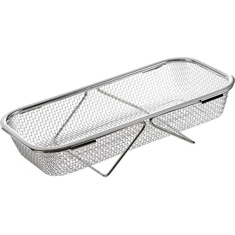 Égouttoir rétractable en acier inoxydable, séchoir extensible pour évier, vaisselle ménagère, taille S 31x12.5 cm (1/5)