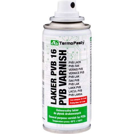 El barniz PVB de 16 400 ml protege las placas de circuito impreso contra la corrosión.