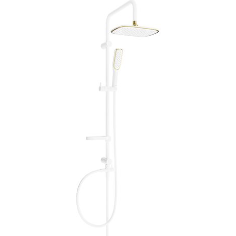 Mexen X49 colonna doccia, bianco/oro - 798494991-25 (1/2)