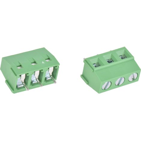 Bornier pour CI RS PRO 3 contacts 1 rangée(s) pas de 5mm