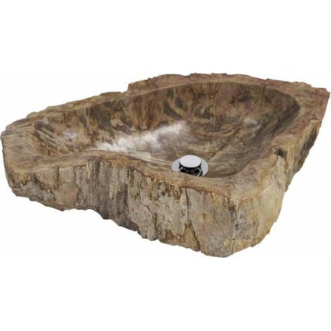 MOSAVIT JUMBO Lavabo Sobre Encimera De Piedra Marrón - ref: MSV-JUMBO