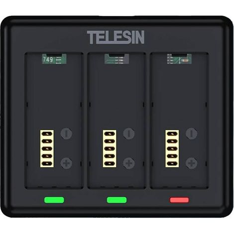Telesin 3-Akku-Ladegerät für GoPro HERO 13 (S0-BCG-12-TGP)