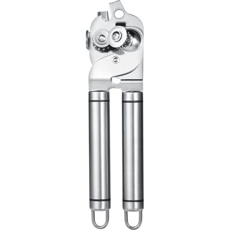 Ouvre-boîte de sécurité en acier inoxydable, ouvre-boîte manuel  ouvre-boîte de sécurité en acier inoxydable, ouvre-couvercle (1/5)