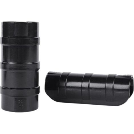 Gewächshaus-Befestigungsclips – Packung mit 24 Stück aus robustem Kunststoff, kompatibel mit Rohren Ø 21–23 mm, ideal für Gartennetze und Tunnel