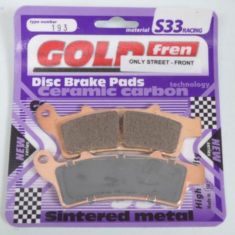 Plaquette de frein Gold Fren pour Scooter Aprilia 400 Atlantic (1/2)