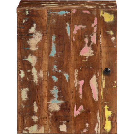 vidaXL Wand-Badezimmer-Schrank 38x33x48cm aus Recyclingholz