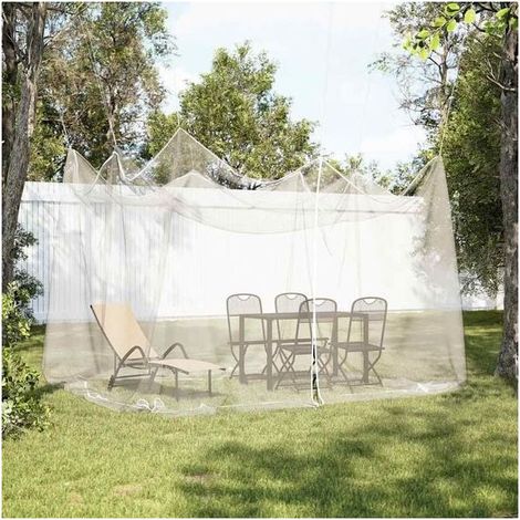 Moustiquaire d'extérieur, maille 220, blanche, 300 x 300 x 250 cm (1/5)