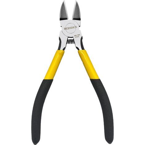 Pince coupante latérale, pince coupante pour câbles, longueur 135 mm, pince coupante diagonale, pince coupante plate, pour le modélisme, le bricolage et l'électronique. (1/5)
