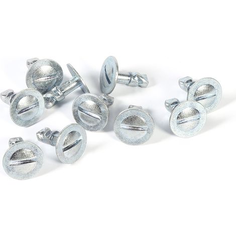 10x clips métalliques de protection moteur sous-caisse pour Skoda 8D0805121 (1/5)