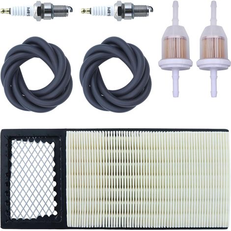 Filtre à air 72368G01 Filtre à huile 26591G01 pour chariot de golf EZGO TXT Medalist 4 temps 295cc 350cc 1994-2005 avec filtre à carburant 72084-G01, conduite de carburant, bougie (1/5)
