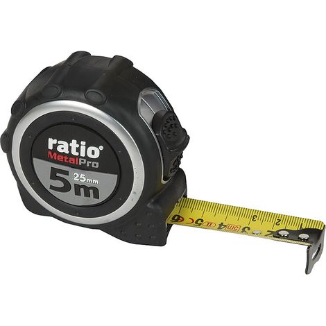 FLEXOMETRO CINTA 25/5MTS.RATIO+ - EHLIS (1/4)