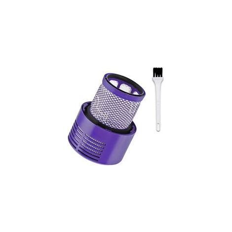 Filtre Lavable pour Aspirateur Dyson Série V10 SV12 avec Brosse de Nettoyage - Filtre de Rechange