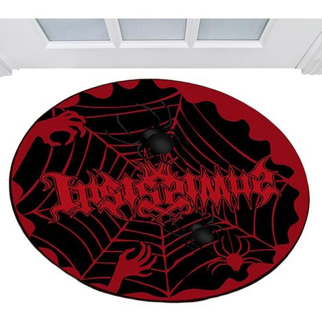Tapis de porte d'entrée extérieur, tapis de bienvenue extérieur Plancher de Rond Tapis de porte de bienvenue pour couloirs, entrées, extérieur, porte d (1/5)