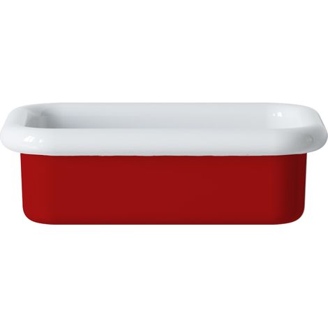 Lavabo rétro à poser en céramique 60 cm - True Colors Lite - Rouge (1/4)