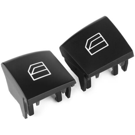 Couverture D'Interrupteur de Fenêtre Principale Capuchons, Boutons de Remplacement Commande lève-vitres, spécialement conçu pour Mercede-Benz ML GL R classe 2005-2012 (1/4)