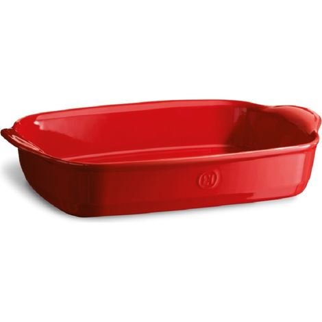 EMILE HENRY Plat rectangulaire 42 x 27 cm rouge Grand Cru Ultime LE FOUR 349654 (1/3)