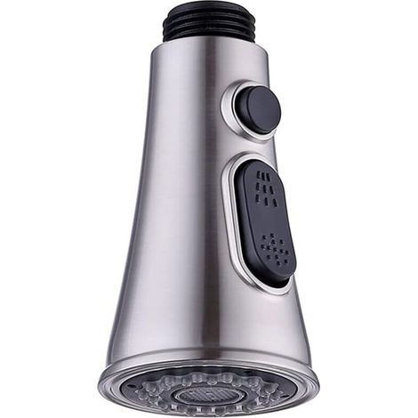 Replacement shower head for kitchen tap, compatible with mixer tap and hand tap. (1/5)