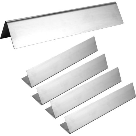Lot de 5 plaques de protection thermique de rechange pour barbecue à gaz Weber Spirit/Genesis Silver Series (1/5)