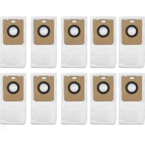 10er-Pack Staubbeutel für den Xiaomi Dreame Bot D10 Plus RLS3D Staubsauger – Zubehör und Ersatzteile (1/5)