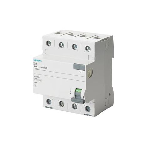 Interruttore differenziale Siemens 5sv4347-0 80A 30mA
