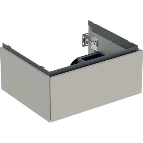 Geberit ONE mueble bajo lavabo, 1 cajón, 592x266x470mm, (1/2)