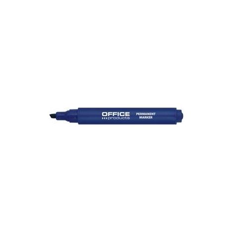 Permanentmarker-Keilspitze 1-5 mm blau (12 Stück)