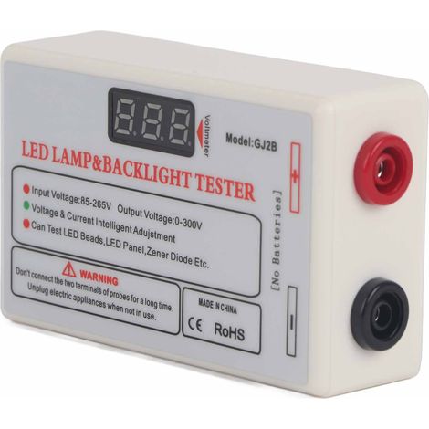 Testeur LED, outil de test de stabilisation, diode, rétroéclairage LCD, réglage automatique du courant (85-265 V) (prise UE) (1/5)